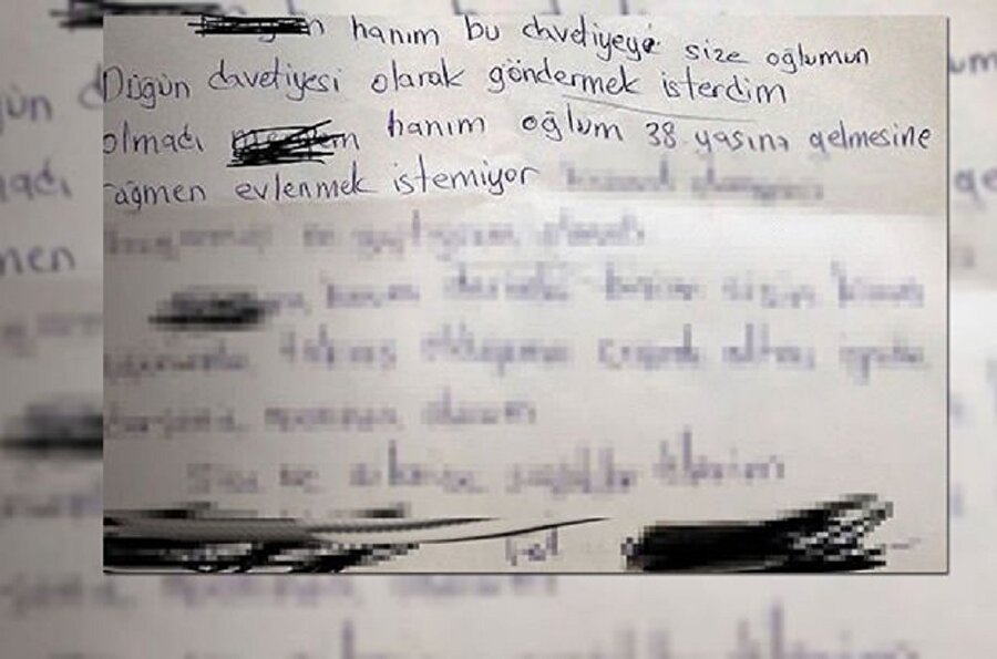 Mektup olayında yeni perde