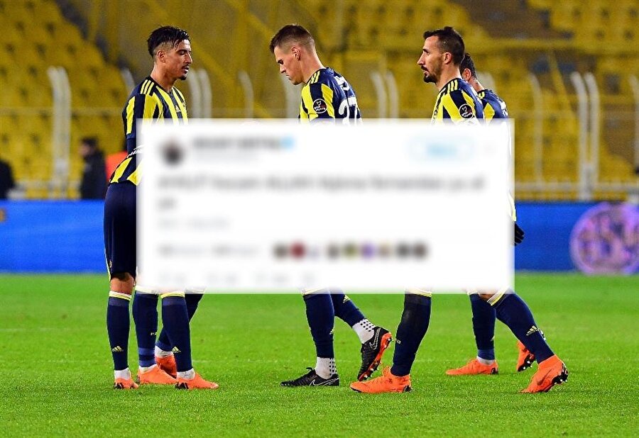 ​Fenerbahçe-Akhisarspor maçına damga vuran tweet!