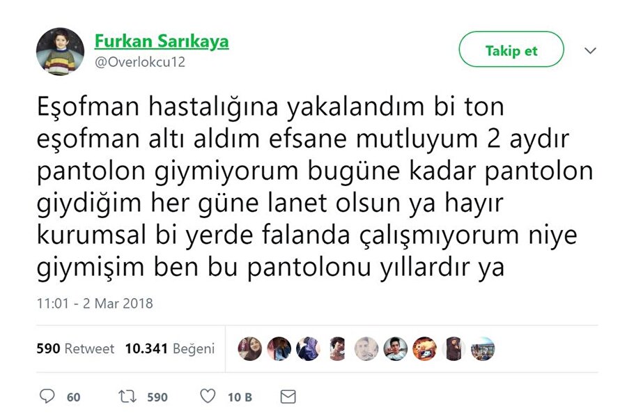 ​Eşofman altı hastalığı