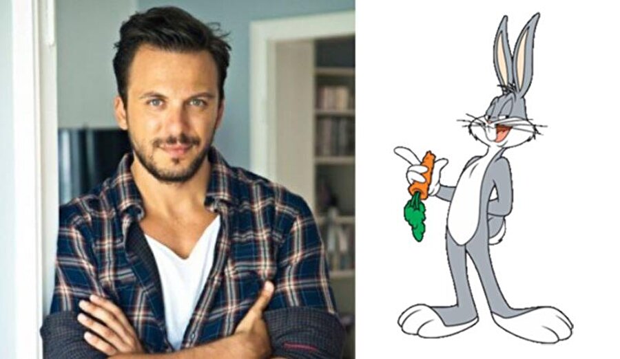 Serkan Altunorak - Bugs Bunny 
Şaşırdınız değil mi? Altunorak, henüz ünlü olmadığı dönemlerde, meşhur tavşanımız Bugs Bunny'nin sesi olmakla meşguldü.