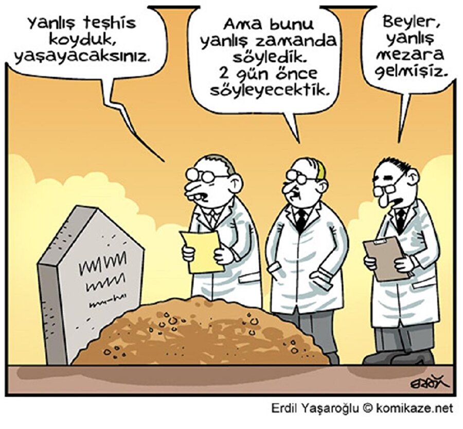 ​Beyler yanlış mezar...