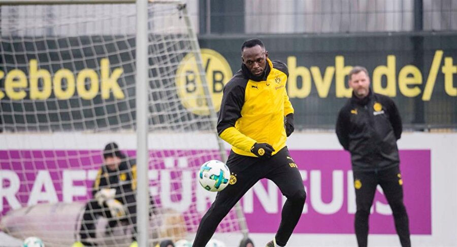 Usain Bolt hayalini gerçekleştirdi! Peki, kendini kime benzetti?