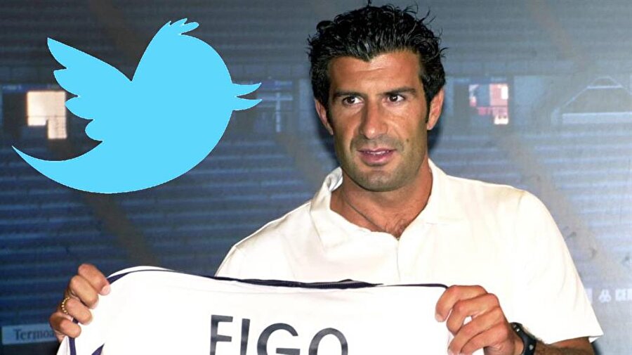 Luis Figo'nun Twitter hesabı hacklendi.