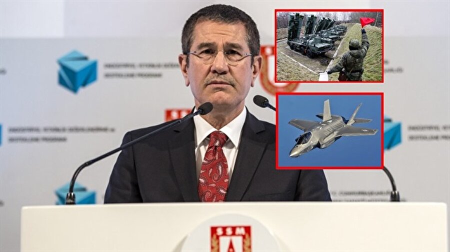 Milli Savunma Bakanı Canikli'den S-400 açıklaması
Milli Savunma Bakanı Nurettin Canikli, Türkiye'nin Rusya'da S-400 hava savunma sistemini almasının, ABD'den alınması planlanan F-35 savaş uçaklarının alınmasını etkilemeyeceğini söyledi.