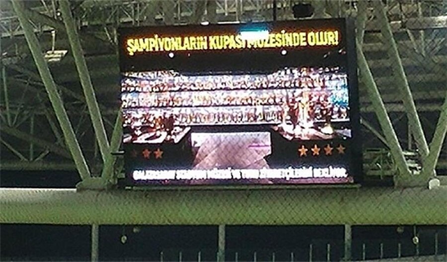 Galatasaray’dan skorboard açıklaması