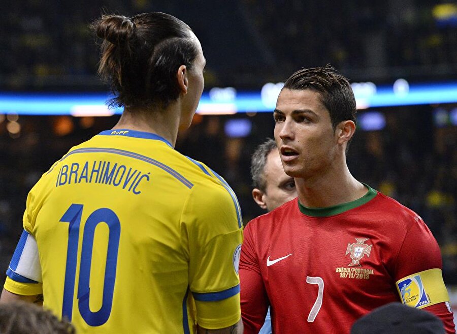 Cristiano Ronaldo ve Zlatan Ibrahimovic