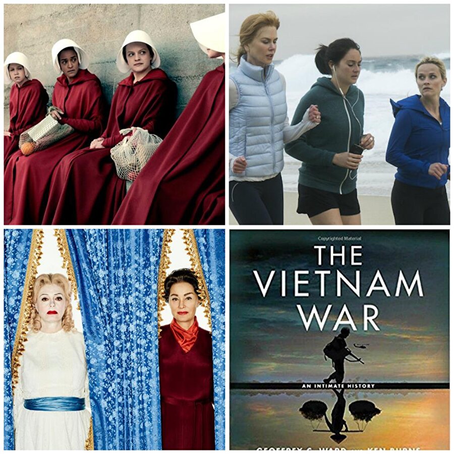 En İyi Uluslararası Yapım
Handmaid’s Tale Big Little Lies Feud: Bette and JoanThe Vietnam War 