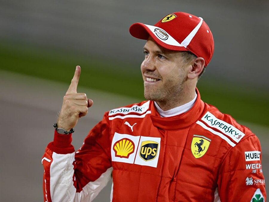 Çin'de pole pozisyonu Vettel'in