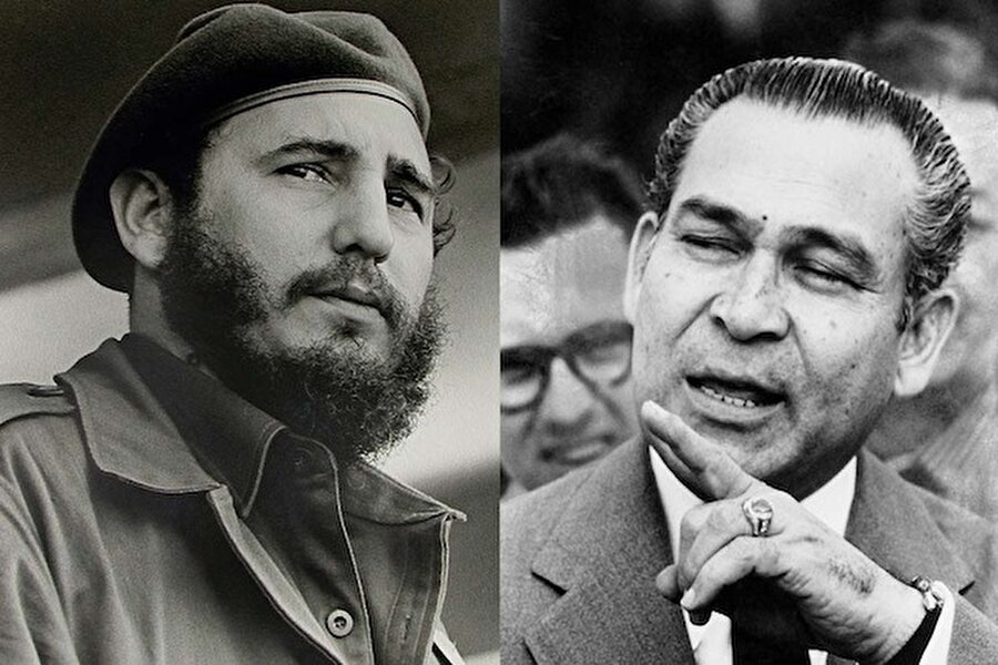 Küba 1959 yılına dek Amerikan destekli bir diktatör olan Batista ile yönetilmişti.1959 yılında kontrolü ele geçiren Fidel Castro ve arkadaşları Küba’da hakimiyeti sağladı.

                                    
                                