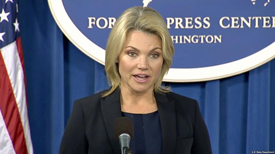 ABD Dışişleri Bakanlığı Sözcüsü Heather Nauert