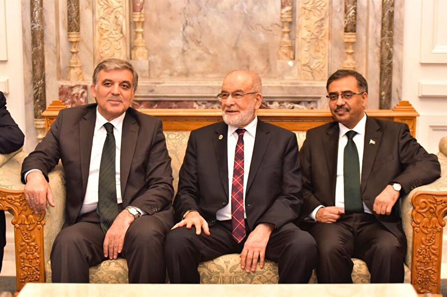 Abdullah Gül ve Temel Karamollaoğlu