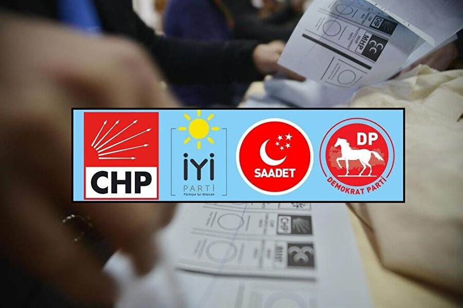 ​CHP-İYİ-SP-DP'nin ittifak açıklaması ertelendi