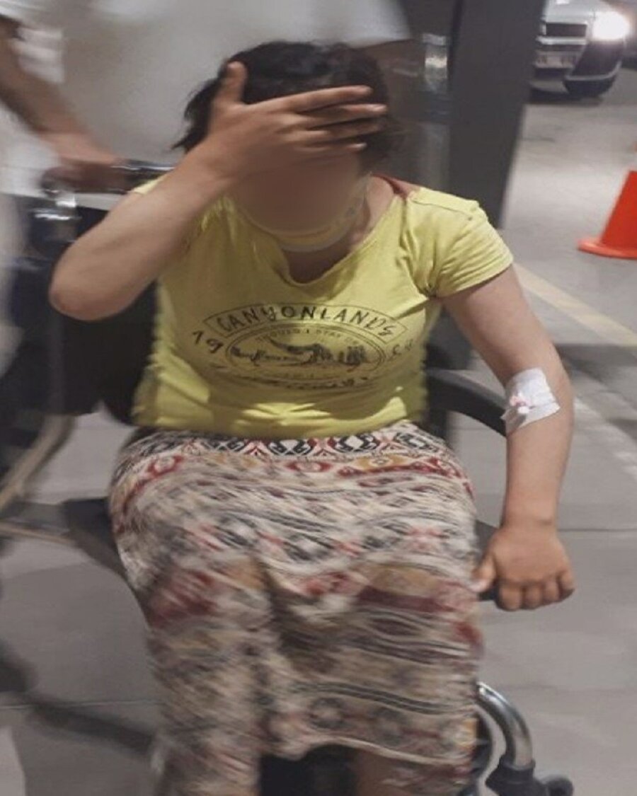 Kayınbabasından dayak yiyen genç kız hastanelik oldu
