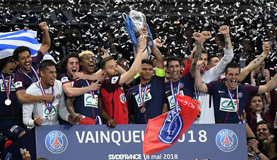 Paris Saint-Germain, Fransa Kupası'nı müzesine götürdü