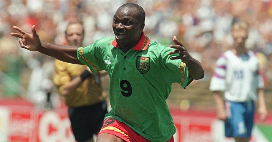 Roger Milla
42 yaşında 1994 Dünya Kupası'nda ter döken Milla tam 20 yıl bu unvanın sahibi oldu.