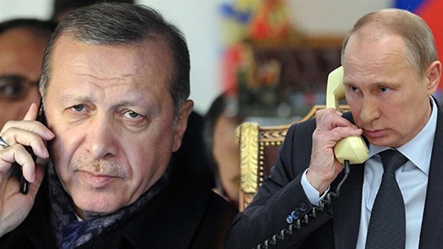 Cumhurbaşkanı Recep Tayyip Erdoğan, Vladimir Putin’le telefonda görüştü.