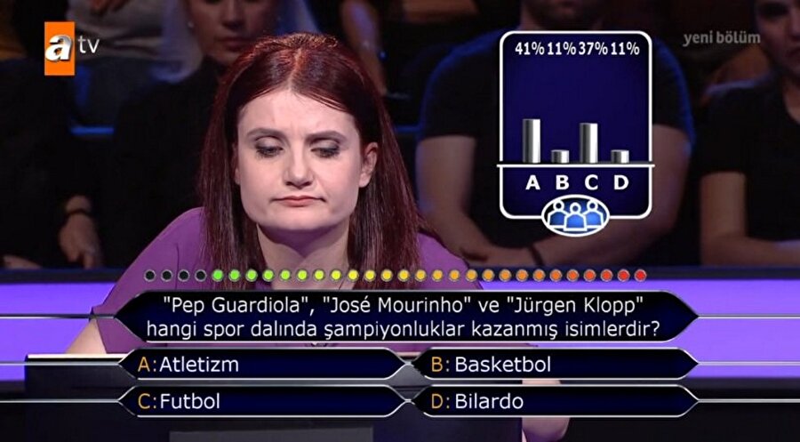 Seyircilerin verdiği cevap sosyal medyada çok konuşuldu.