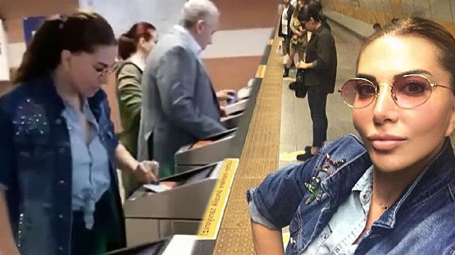 ​Eşimden harçlık alıyorum diyen şarkıcı, metroya bindiği anı sosyal medyadan paylaştı