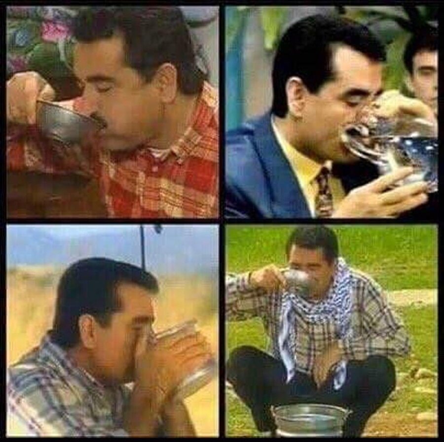 İftar sofrasında ben​