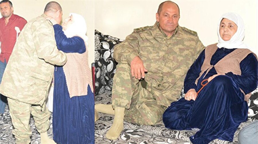 Şehit askerine verdiği sözü 11 yıldır yerine getiriyor

                                    Korgeneral İsmail Metin Temel, Şırnak'ta çatışırken kendini feda eden bir askere verdiği sözü 11 yıldır yerine getiriyor. Şehit asker son nefesinde karşısında bulduğu komutanından 'annesine bakılmasını' istemişti. İşte İsmail Metin Temel ve şehit olan asker arasında geçen diyalog:Saatlerce süren çatışmada silahlar ölüm kusarken, PKK’lıların attığı bir el bombası komandoların bulunduğu mevziye düşüyor. Bombayı gören Şırnaklı 21 yaşındaki Şeref Bulut hiç tereddüt etmeden arkadaşlarının üzerine kapaklanıp vücudunu siper ediyor.  “Komutanım, anam, ailem sizlere emanet” Ağır yaralı olarak Şırnak’taki askeri hastaneye kaldırılan Şeref Bulut son nefesini verirken de yanı başındaki Tugay Komutanı Tuğgeneral İsmail Metin Temel’e şu sözleri fısıldıyor:
“Komutanım, anam, ailem sizlere emanet.”
Şırnaklı Şeref ertesi gün bütün komutanlarının ve hemşerilerinin katıldığı bir törenle doğduğu topraklarda sonsuzluğa uğurlanıyor. Ay yıldızlı bayrağa sarılı tabutunun başındaki komutanı da onun 21 yıllık özgeçmişini okudu. Kendini feda eden Şehit Şeref Bulut 1986’da Şırnak’ın Uludere İlçesi Şenoba beldesinde dünyaya gelmişti. 30 Kasım 2006’da asker olmuş 2007 yılında şehit düşmüştü.Korgeneral İsmail Metin Temel şehide son nefesinde verdiği 'anam size emanet' sözünün gereğini 11 yıldır yerine getiriyor. En son 2011 yılında şehidin annesi Hatun Bulut'un evine gitmişti. Oğlunun komutanına sarılarak ağlayan anne Hatun Bulut, Kürtçe olarak “Allah sizleri bu topraklardan eksik etmesin” diye dua etmişti. Şeref Bulut’un Uludere’deki ağabeyi Sadık Bulut da komutanı bir ağabey ve baba gibi gördüklerini belirterek, şöyle konuşuyor: “Kardeşim komutanını çok severdi ve bize hep anlatırdı haklıymış. Kardeşim şehit düştükten sonra komutanı bizi hiç yalnız bırakmadı, gittiği her yerden aradı, ‘eksiğiniz, ihtiyacınız var mı’ diye sordu. Biz de onu bir ağabey, baba gibi bildik.
                                