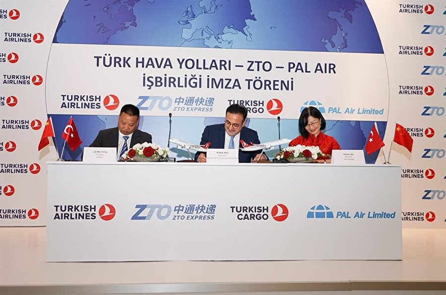 Turkish Cargo, ZTO ve PAL Air arasında ortak şirket kuruldu. 