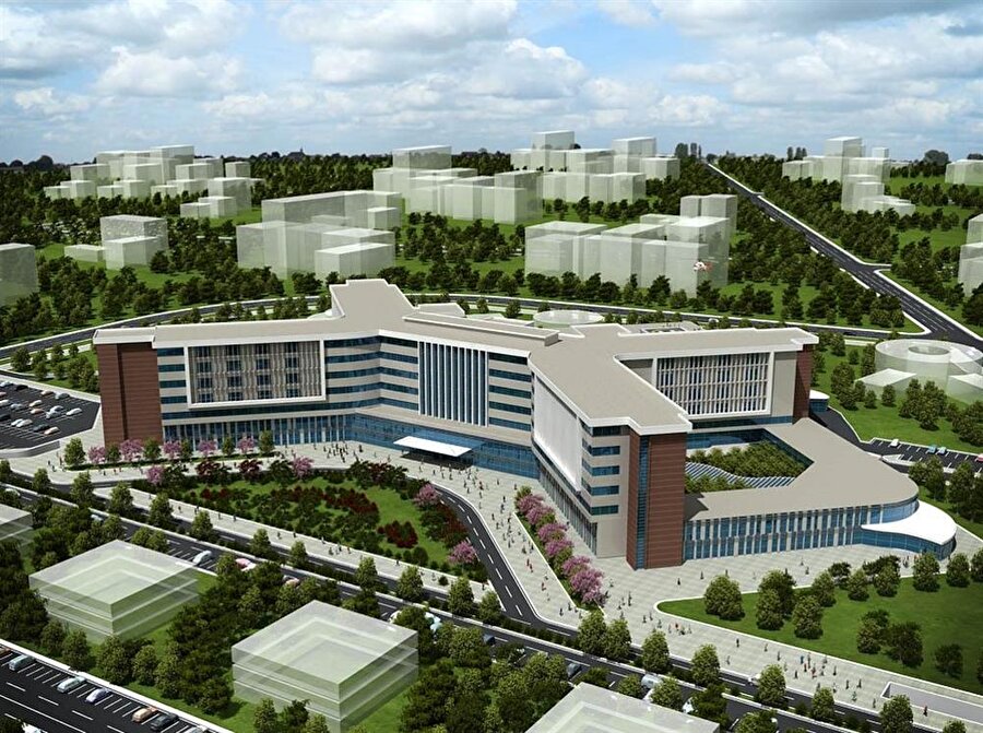 Türkiye'nin beşinci şehri hastanesi yıl sonunda tamamlanacak.