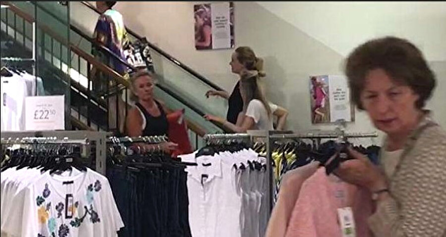 İşte Adele'nin alışveriş yapma anı