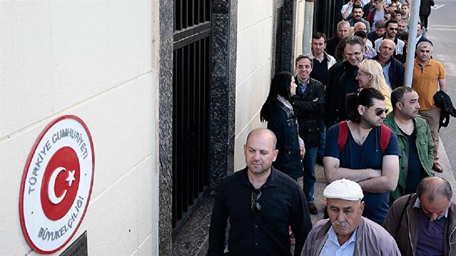 Yurt dışında kullanılan oylarda rekor
