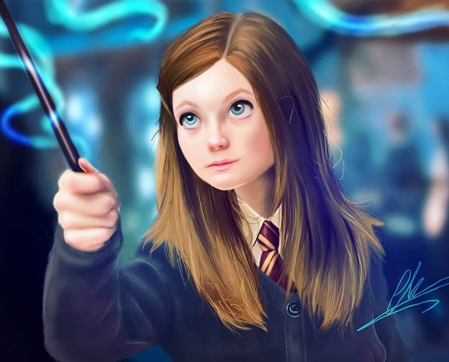Harry Potter'ın sevilen karakterlerini kağıda döken illüstratör