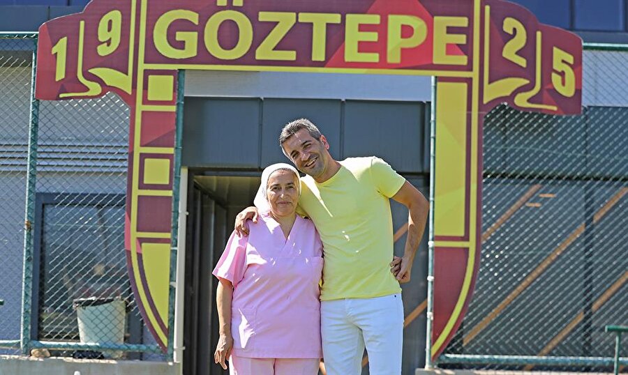 Göztepe, Esma Anne'ye veda etti