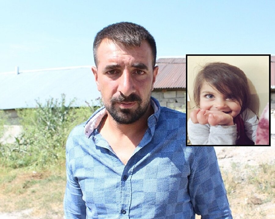 Ağrı Bezirhane köyünde kaybolan ve dün toprağa verilen minik Leyla'nın amcası Mehmet Aydemir