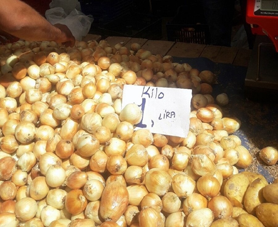 Patates ve soğanın ateşi düştü