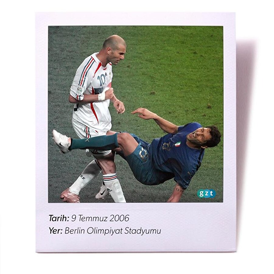 Zidane kafasını kullandı (!)