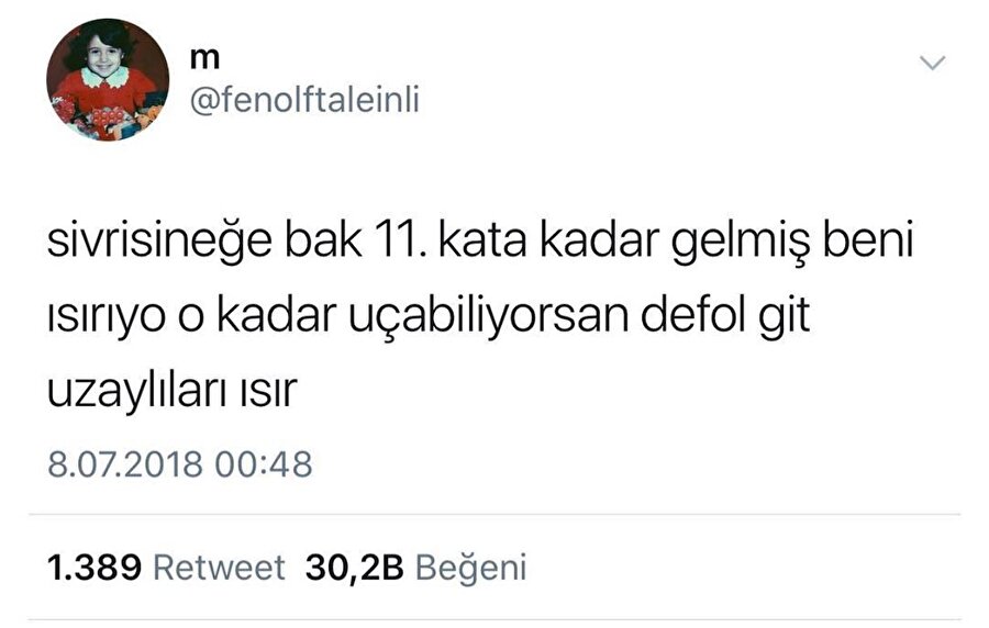 Uzaylıları ısırmadıklarından emin değilim