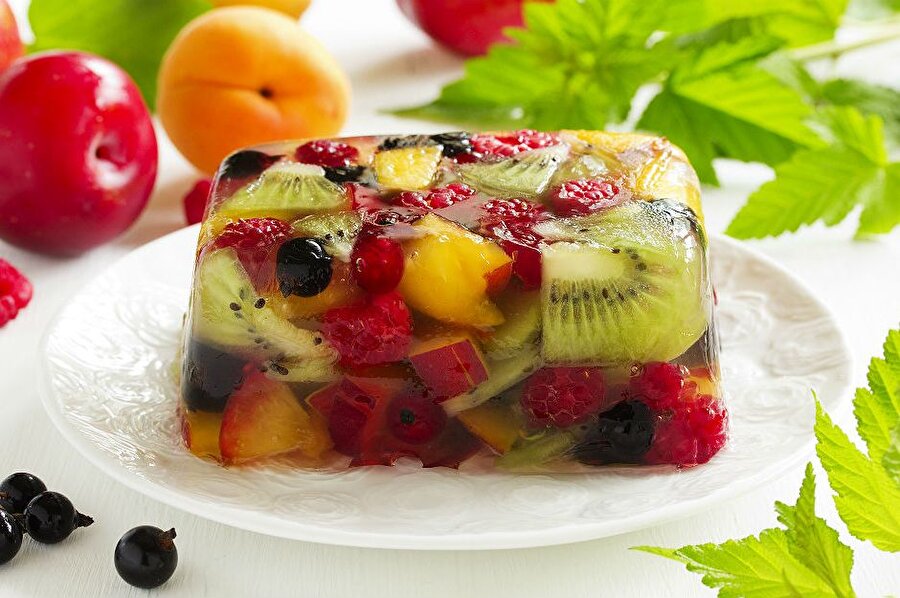 ​Jöleli meyve salatası