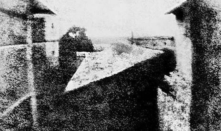 Tarihin ilk fotoğrafı, Joseph Nicepore Niepce, 1827