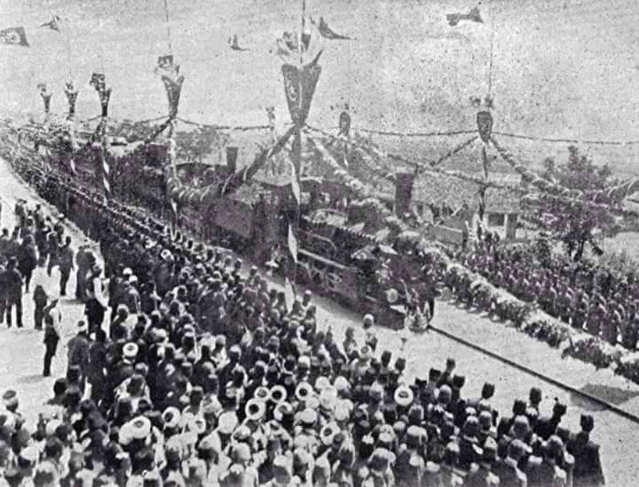 Osmanlı Kosavası, Sultan Mehmed Reşad'ın Priştine'ye gelişi, Kosova, 1911