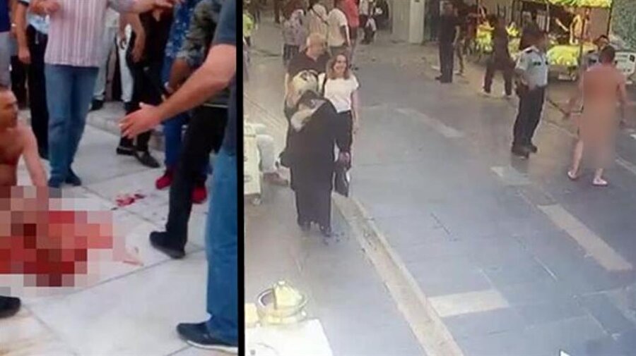 İstanbul Eyüpsultan'da çıplak adam dehşeti.