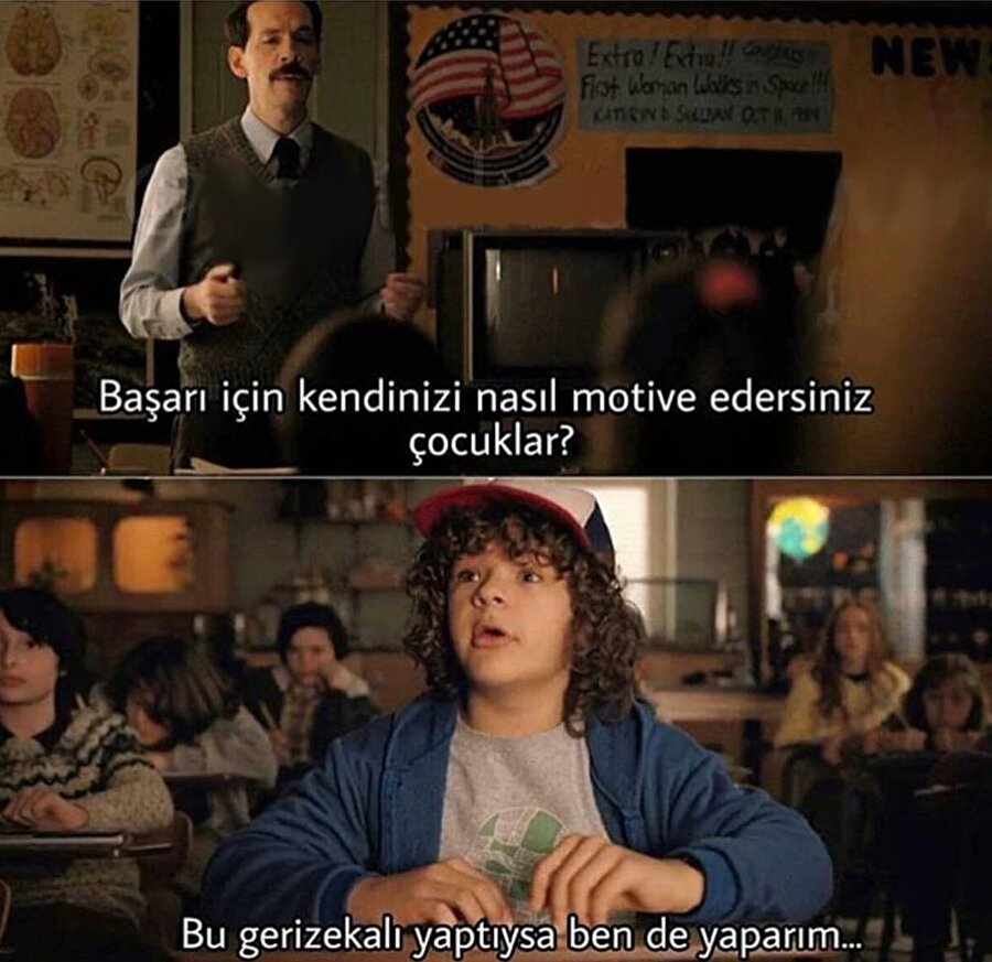 Doğru bir motivasyon kaynağı edinmişsin çocuk
