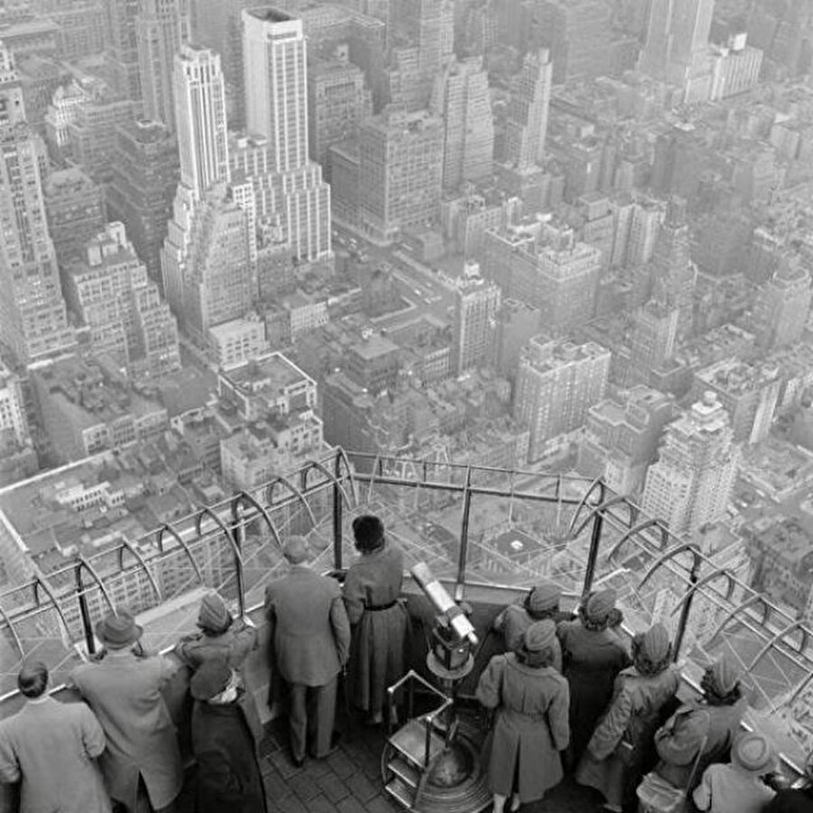 ​Empire State üzerinden manzara, 1950

