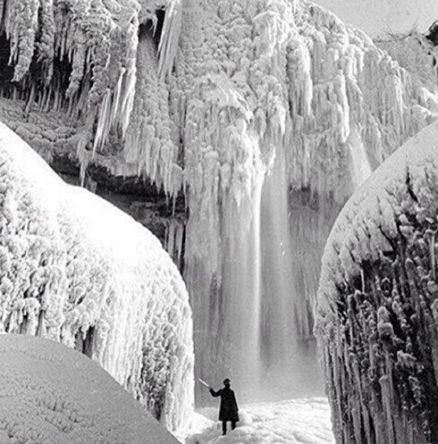 Niagara Şelalesi'nin donması, 1911 yılı