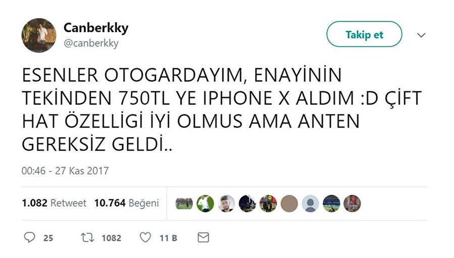 Ticari zeka ve fırsatçılık örneği