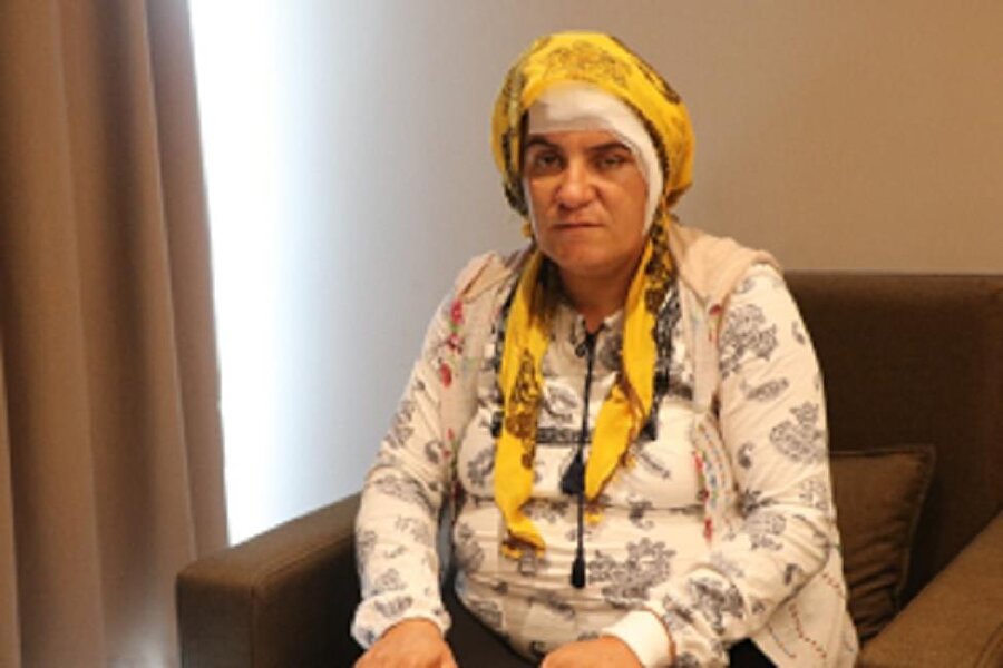 Gözleri görmeyen kadının beyninde tümör çıktı