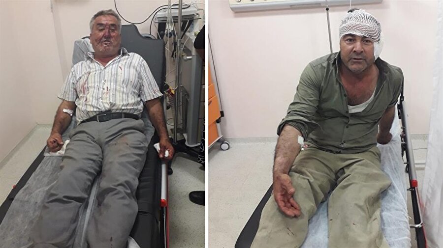 Kırşehir'de akrabalar arasında çıkan kavgada bir kişinin kulağı koptu.