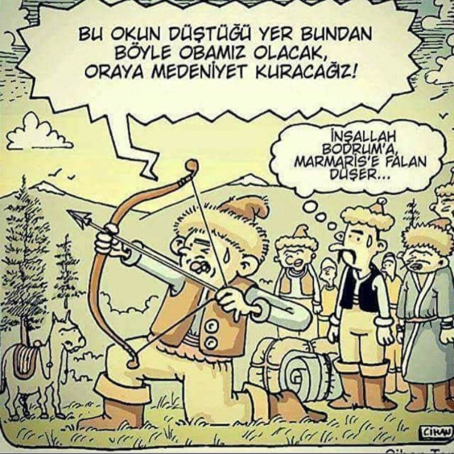 ​İnşallah Bodrum'a Marmaris'e filan düşer