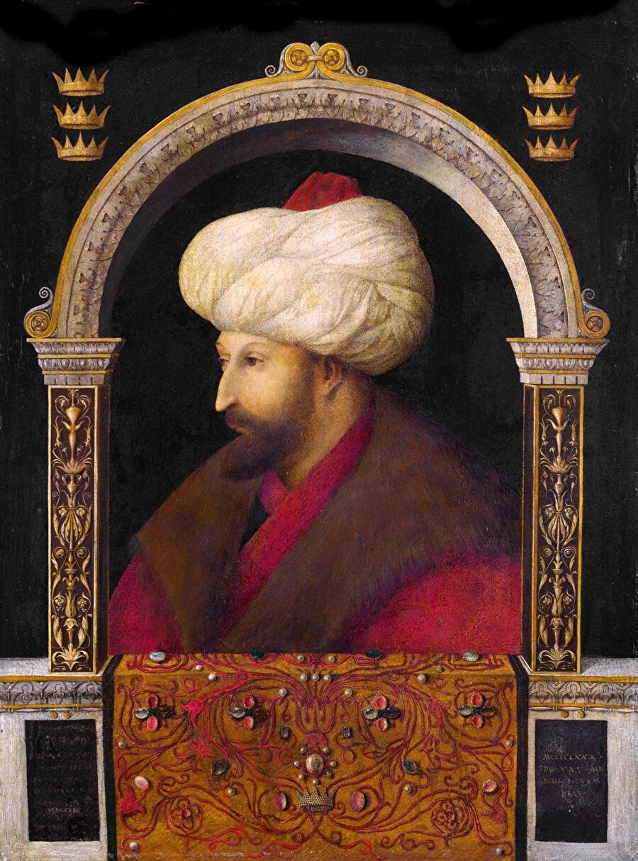 Ecdadın müthiş tasviri... Fatih Sultan Mehmet, Gentile Bellini