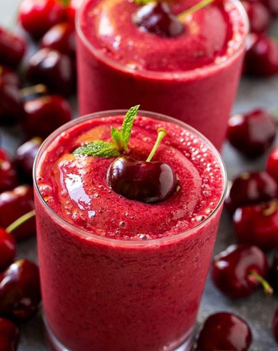 Vişneli smoothie