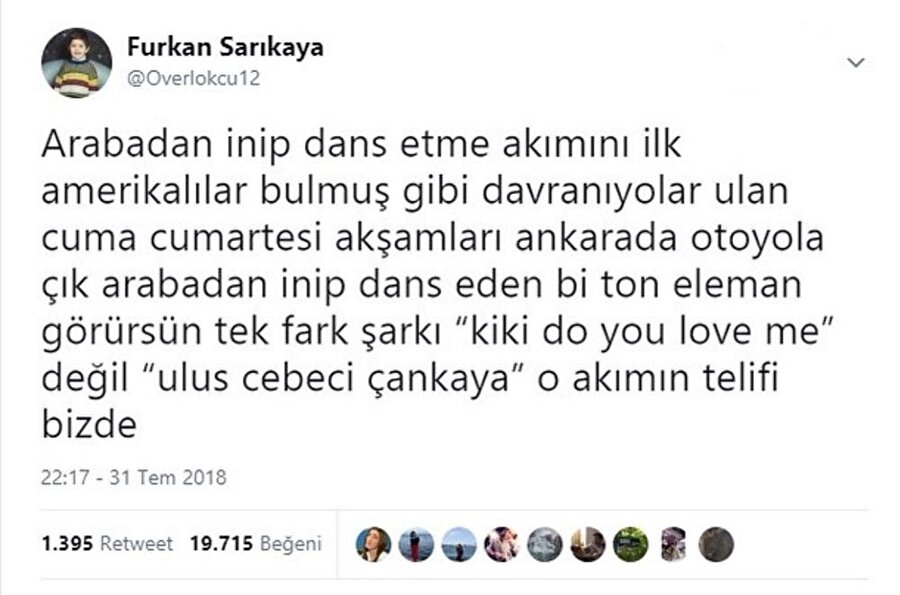 ​O akımın telifi bizde