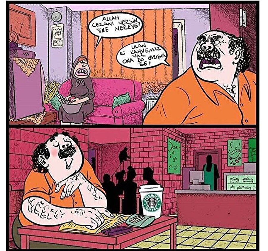 ​Ulan bi kahvemiz var ona da karışmayın