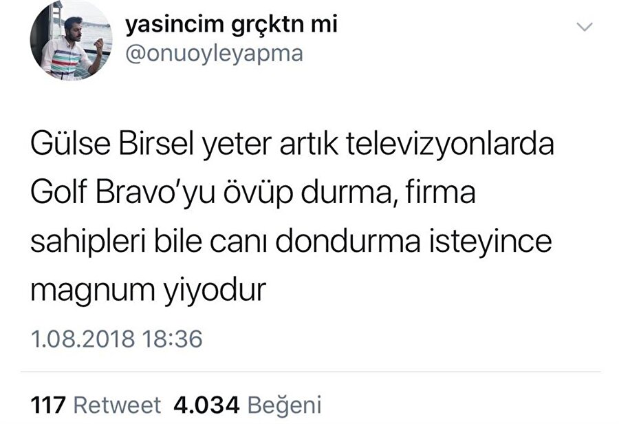 O kadar doğru bir tespit ki​